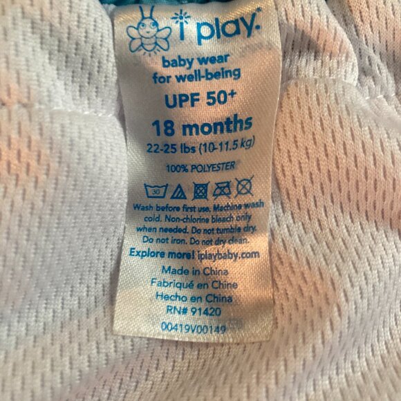 i play. Turtle Swim Diaper Trunks – Size 18 Months - Picture 5 of 5